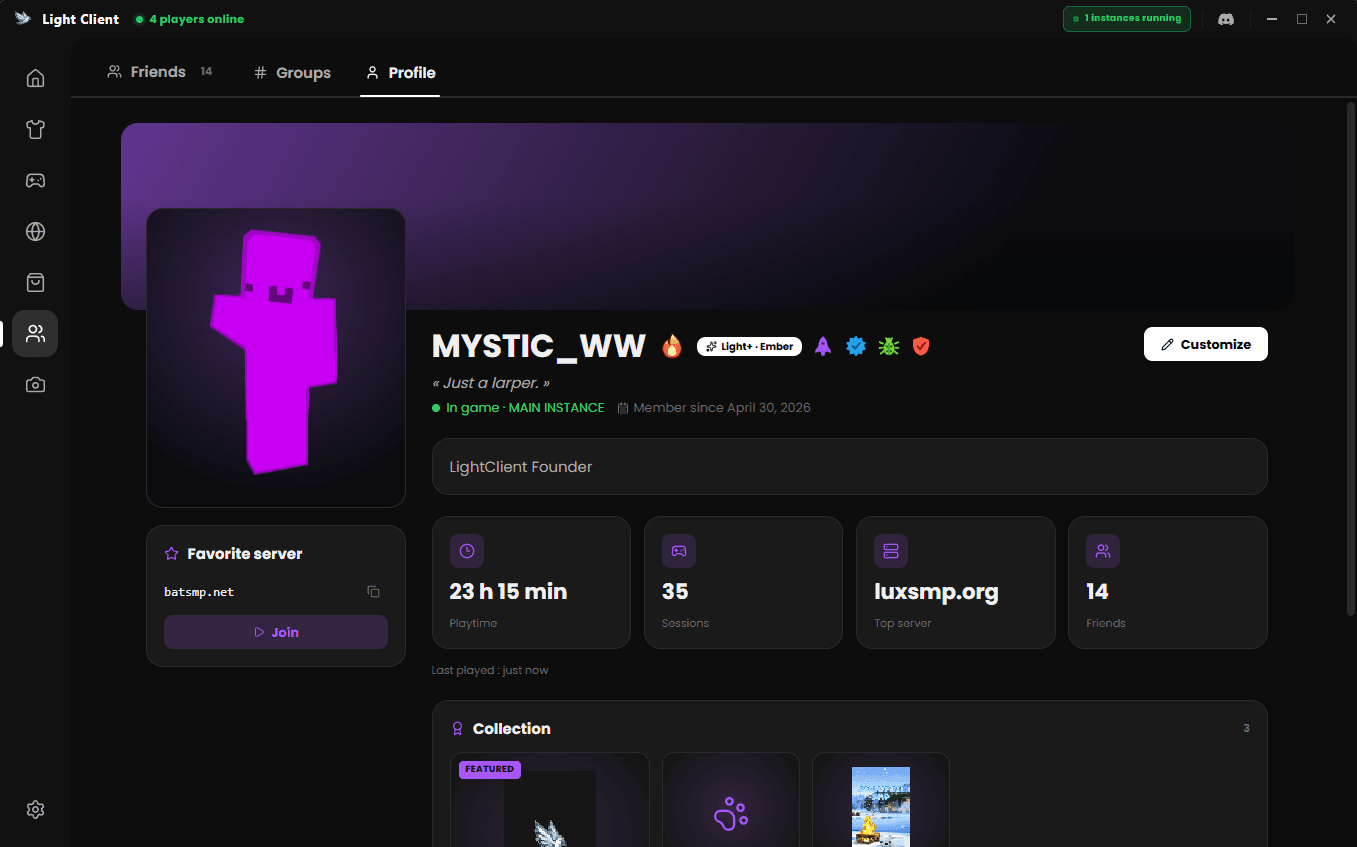 SharkClient - Social